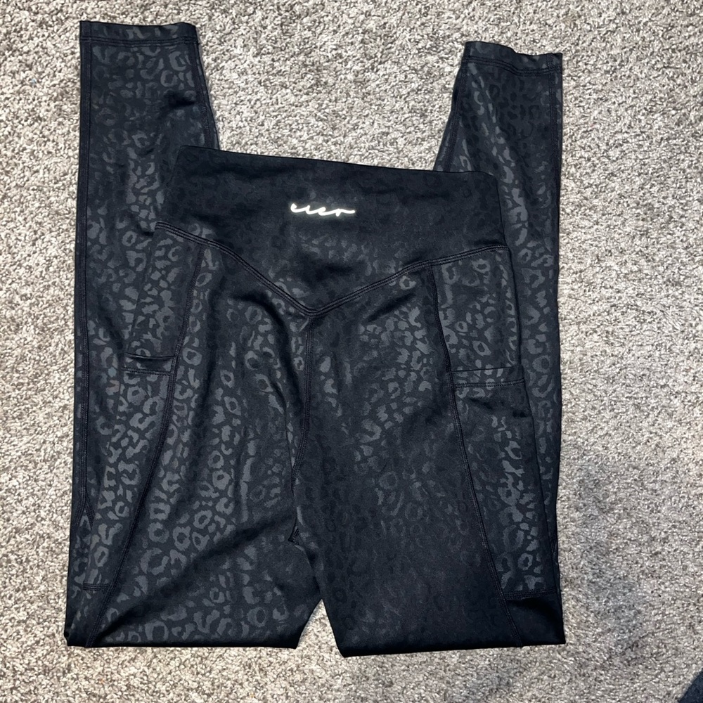 Tier leopard leggings